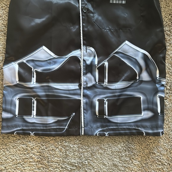 Sole et. Al Chrome Identity Silk Shirt. Men’s size M - Picture 3 of 5